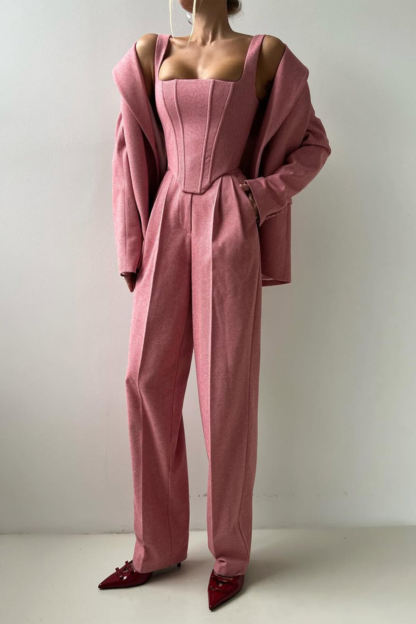 Aurora Three-Piece Suit Set
