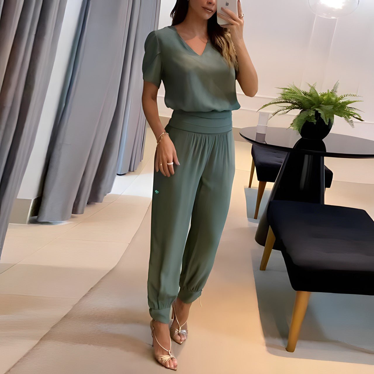 Alaia - Blouse & Pants Set