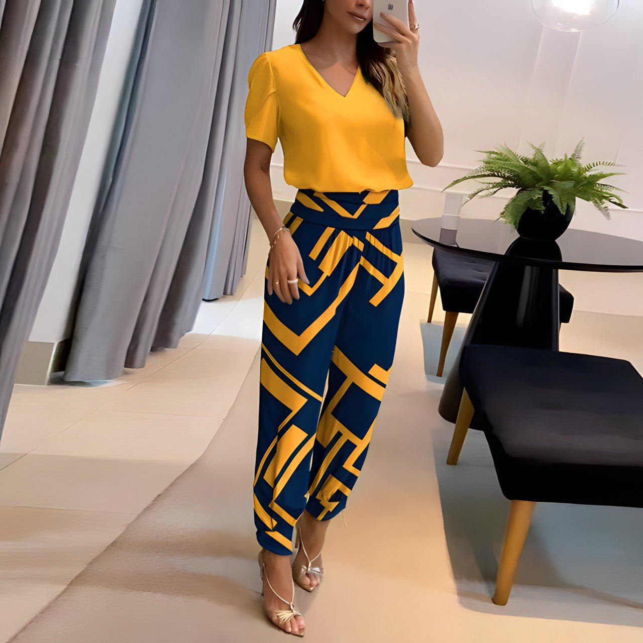 Alaia - Blouse & Pants Set